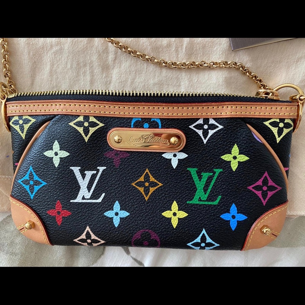 Louis Vuitton Milla multicolor pouchette